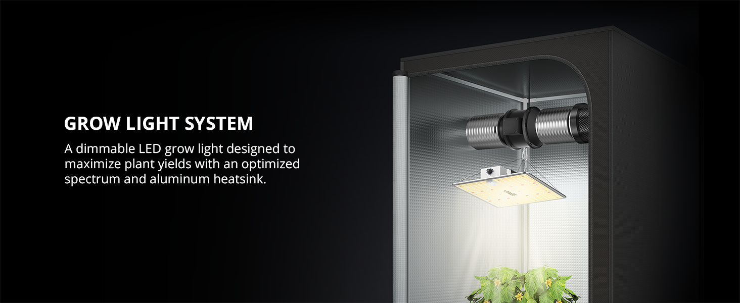 VIPARSPECTRA® 2024 Newest V1000 100W LED Grow Light for Indoor Plants
