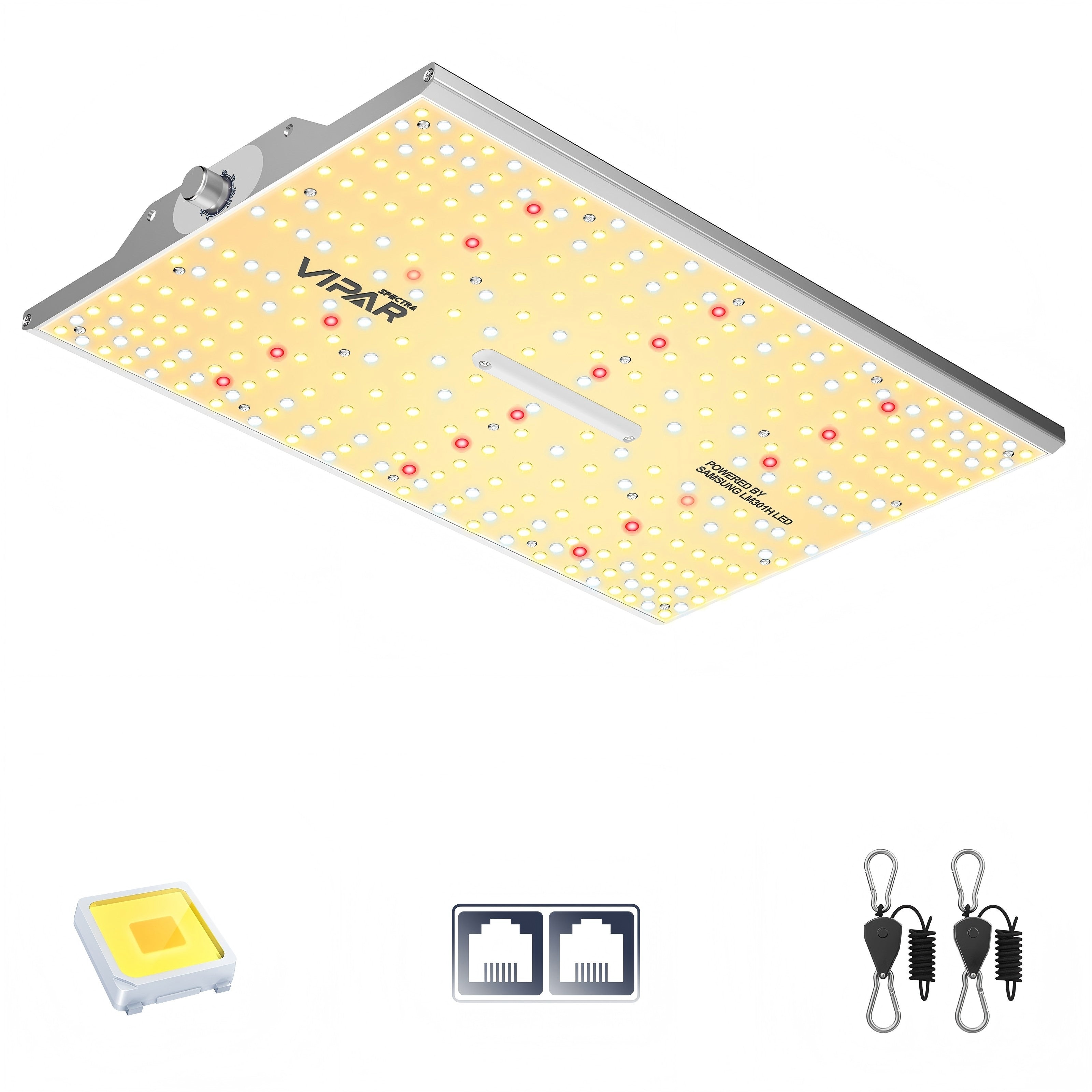 ViparSpectra® 2025 Upgraded XS1500 150W LED Grow Light, include Daisy