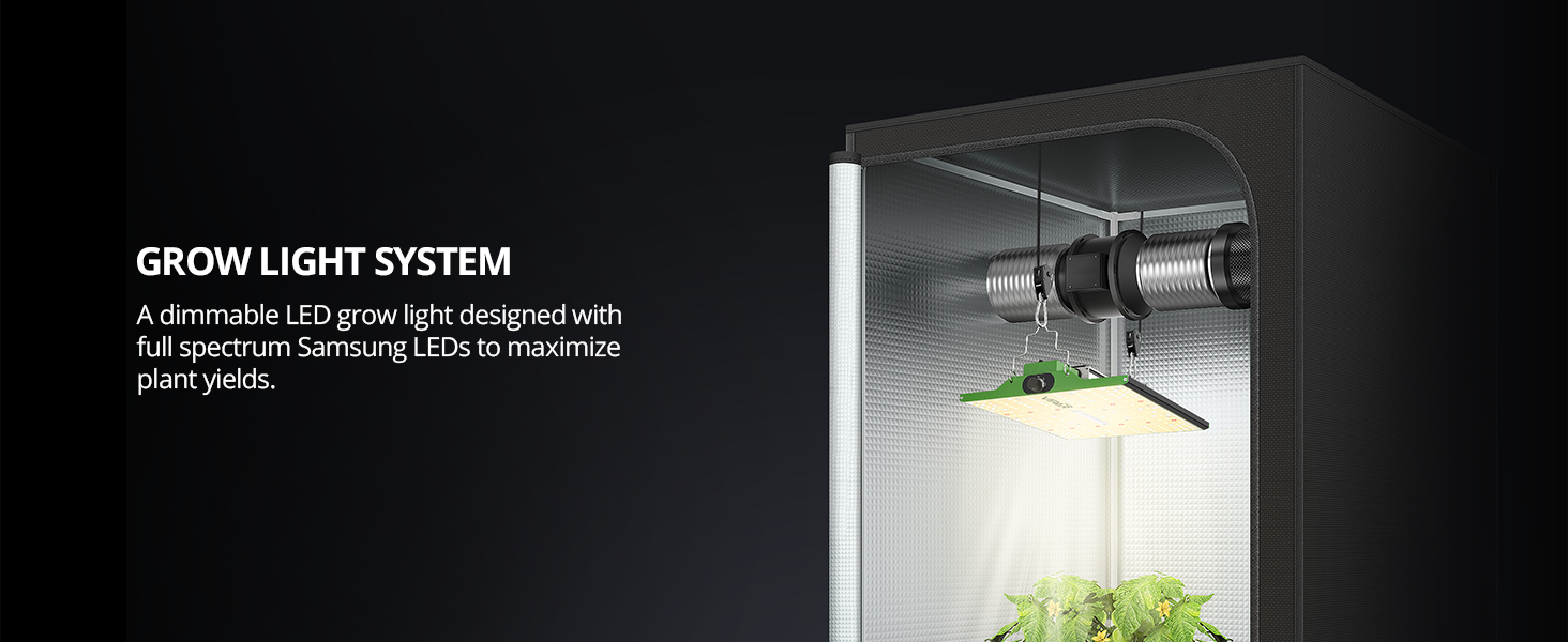 ViparSpectra® 2023 Upgraded P1000 100W LED Grow Light with Samsung LM301B Diodes & Daisy Chain Function