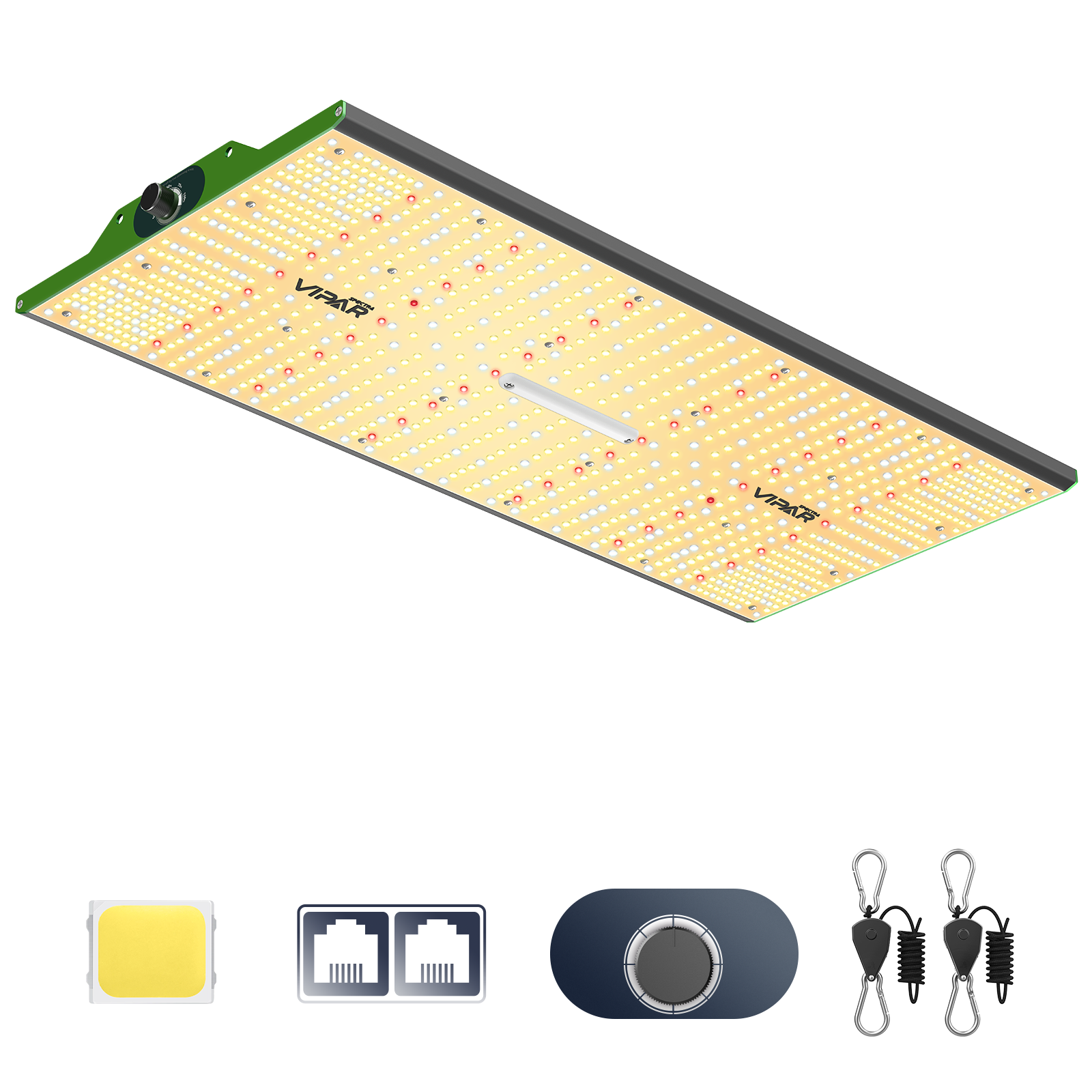 ViparSpectra® Newest P2000 250W Led Grow Light Full Spectrum with Daisy Chain Function