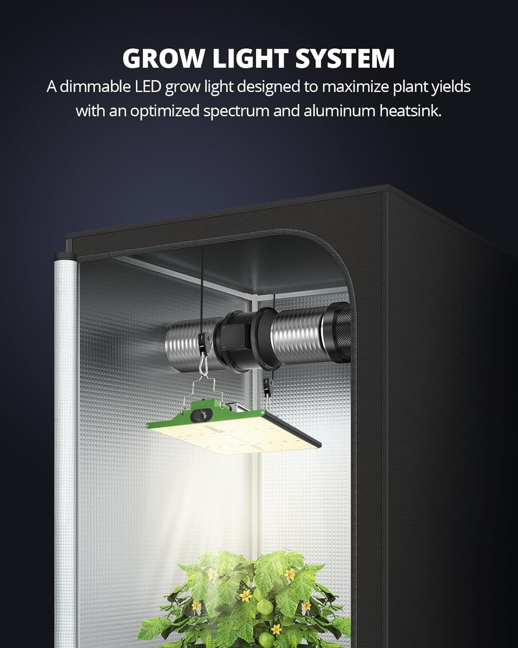 ViparSpectra® Newest P2000 250W Led Grow Light Full Spectrum with Daisy Chain Function