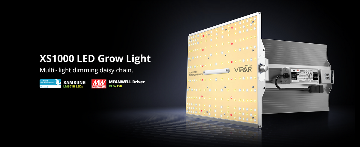 ViparSpectra®  Upgraded XS1000 100W LED Grow Light, include Daisy Chain Function