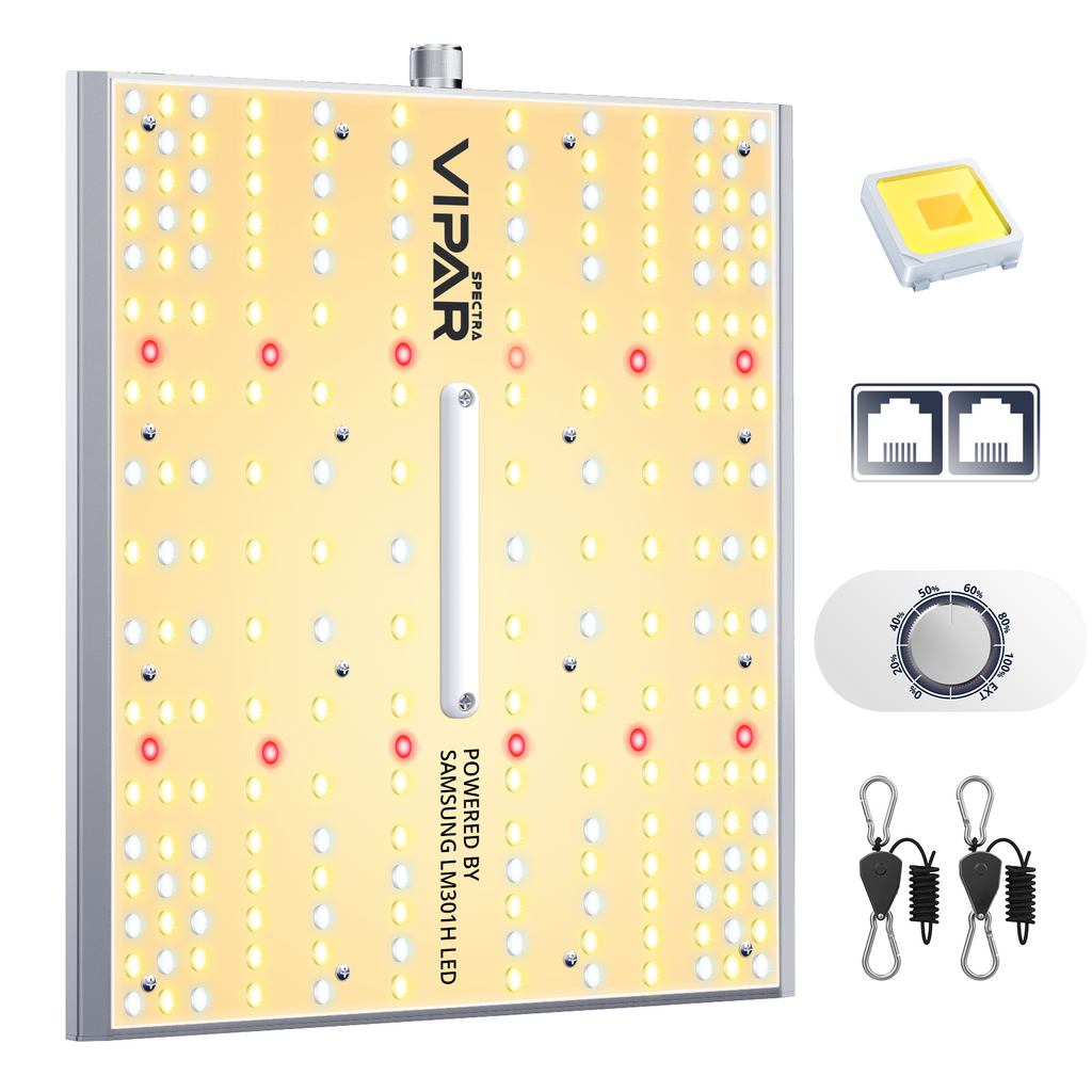 ViparSpectra®  Upgraded XS1000 100W LED Grow Light, include Daisy Chain Function