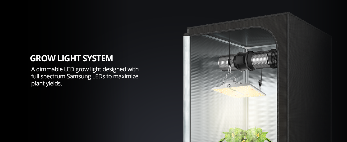 ViparSpectra® Upgraded XS2500 250W LED Grow Light, include Daisy Chain Function