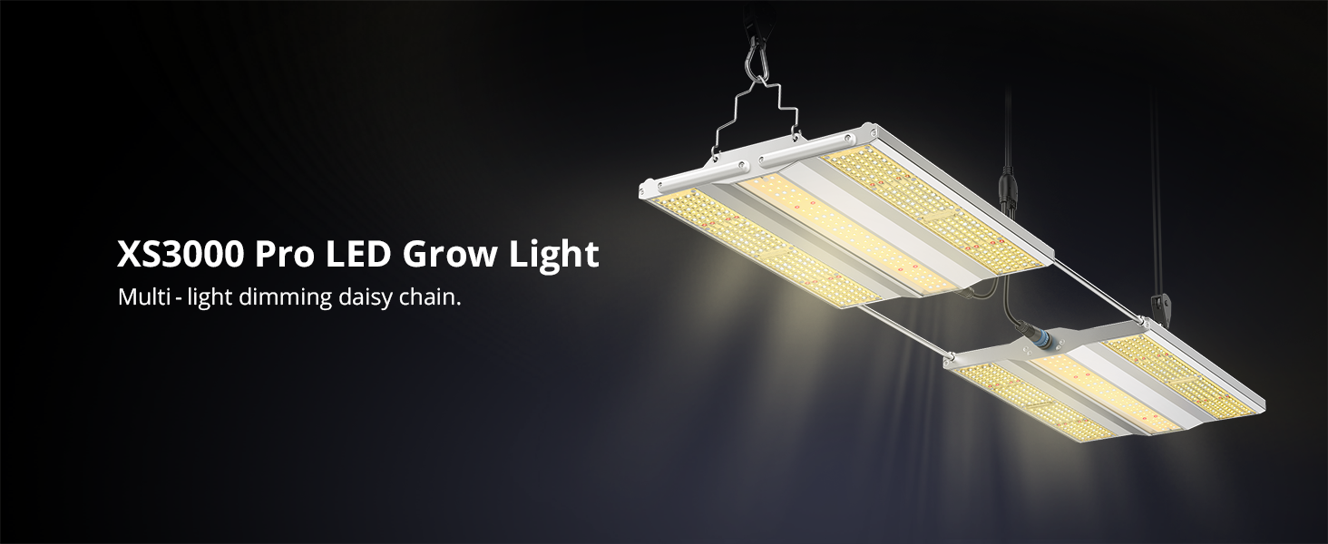 ViparSpectra 2023 Lens Design XS3000 Pro 300W LED Grow Light